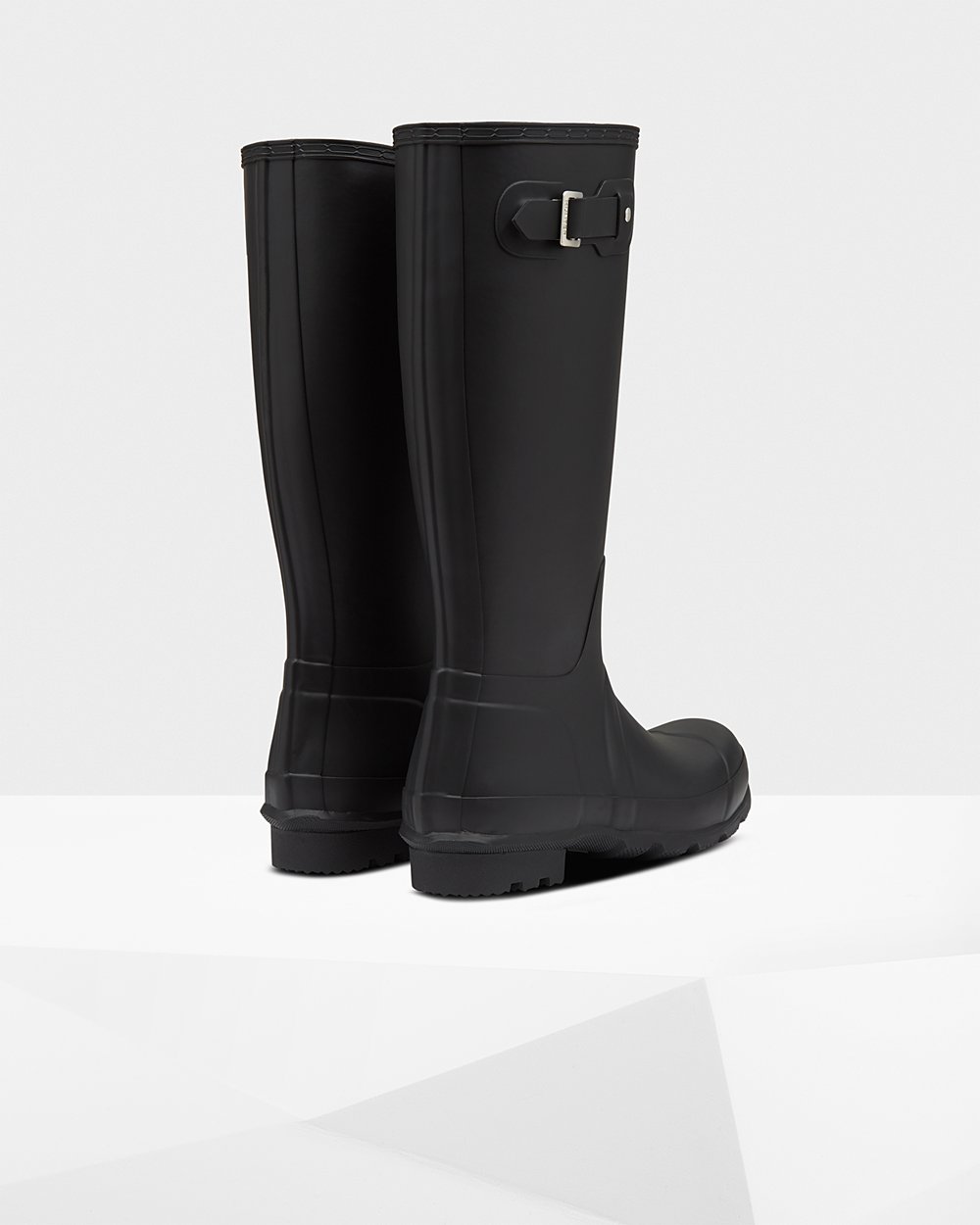 Men Hunter Original Insulated | Tall Rain Boots Black | NZ-12769-XSRA